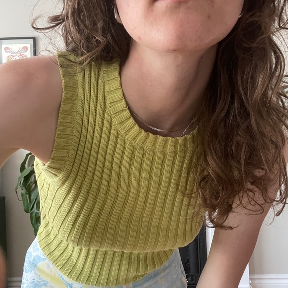 Ribbed summer tank top - Picture 3 of 3